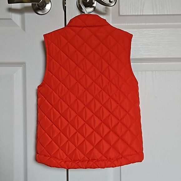 Ted Baker Kid's Zip-Up Puffy Vest 4 Years Red - Picture 3 of 16